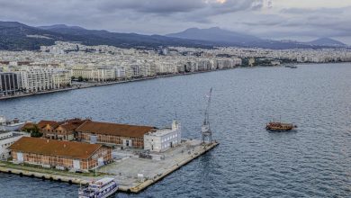 Selanik sahil hattı ve konut yapıları