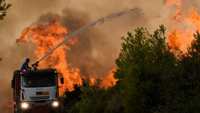 Yunanistan, yüksek sıcaklık ve kuraklığın ardından ülkenin farklı noktalarında büyüyen yangınlarla mücadele ediyor